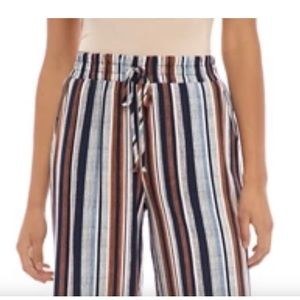 Bebop Striped Cropped Pants